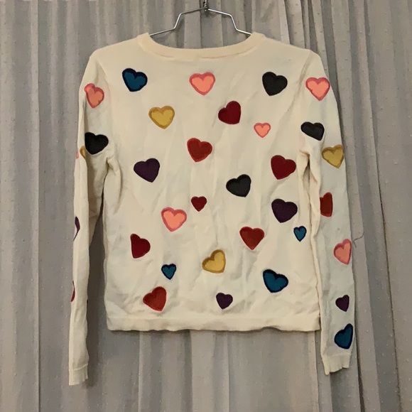 💛💙Alice + Olivia Heart Cardigan💜🧡 - Picture 4 of 8